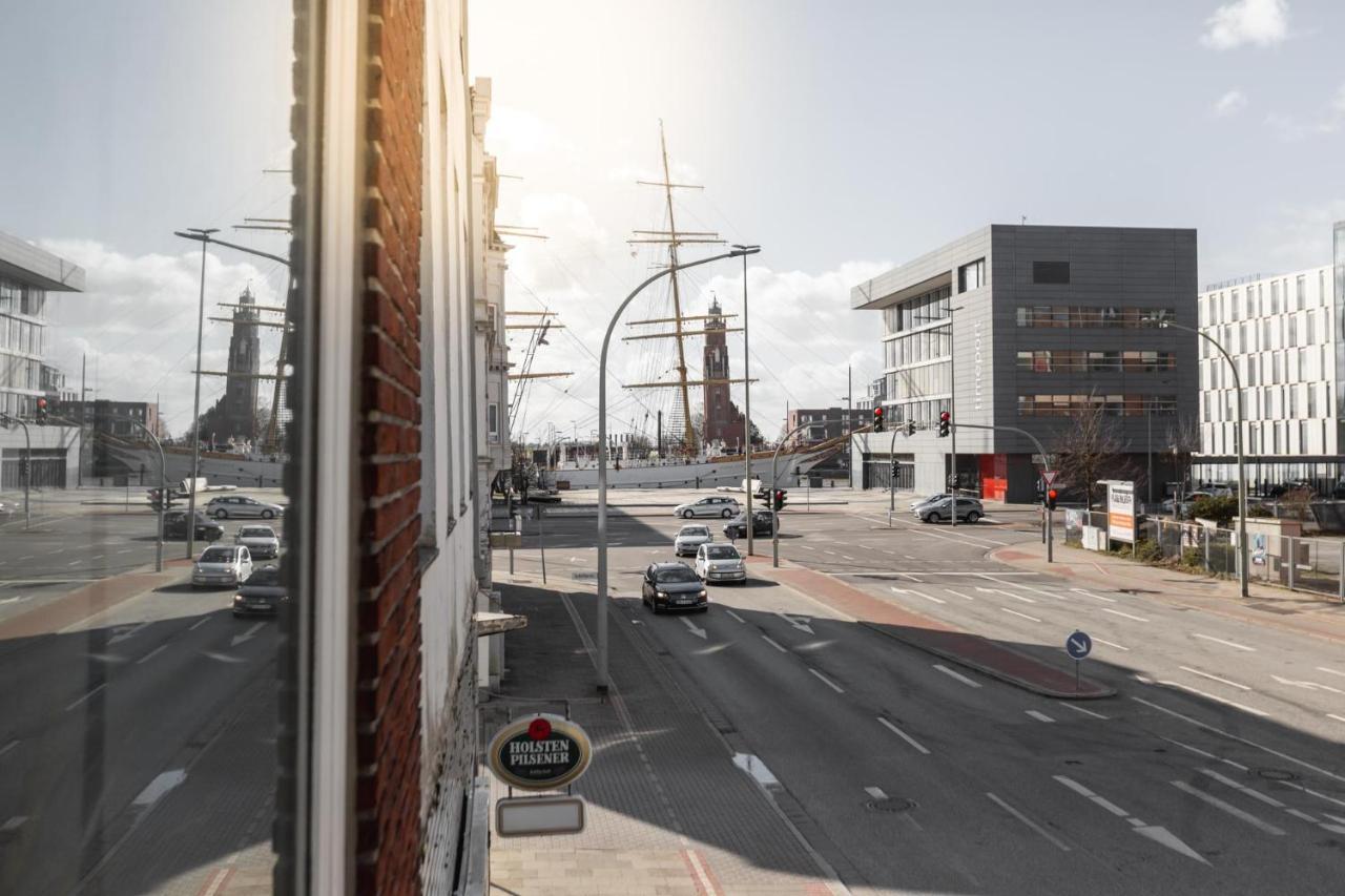 Koje Sechs I Apartment Im Zentrum Mit Hafenblick Bremerhaven Exteriör bild