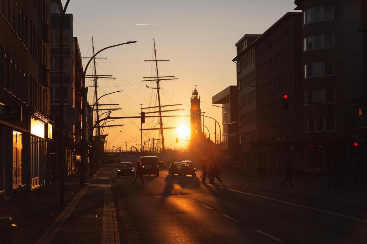 Koje Sechs I Apartment Im Zentrum Mit Hafenblick Bremerhaven Exteriör bild